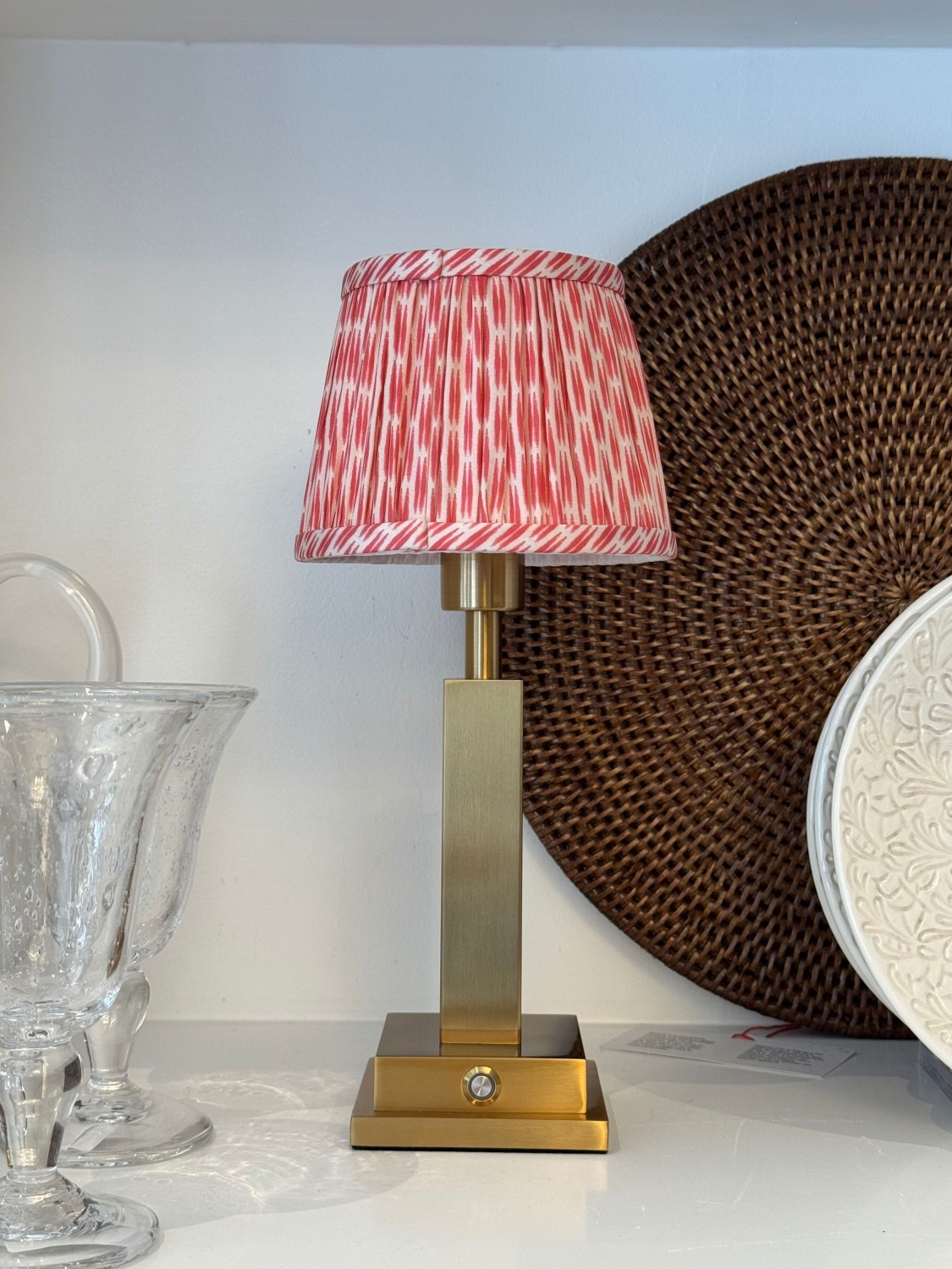 Von Norten, Athena slim red lamp