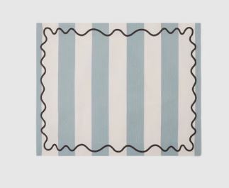 Meuble, Sandy placemat dusty blue
