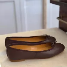 Lolo ballerina, Capri nappa chocolat