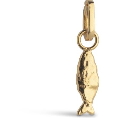 Enamel. Charm flowing fish