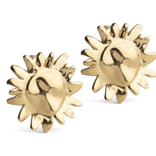 Enamel, Large sunshine studs