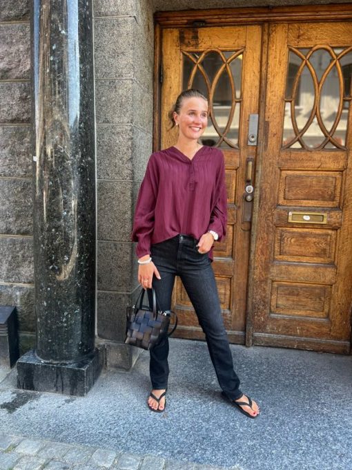 Vanessa Bruno, Niopa blouse bordeaux
