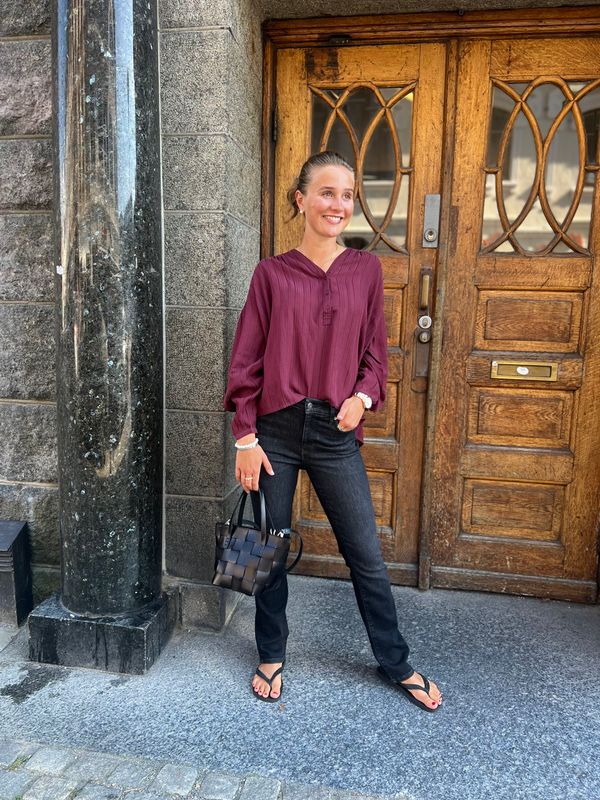 Vanessa Bruno, Niopa blouse bordeaux