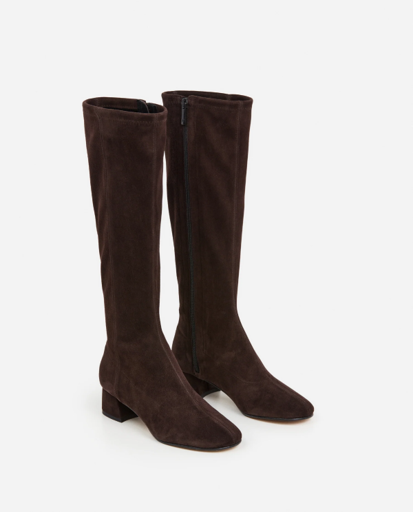 Flattered, Eden Suede Chocolate