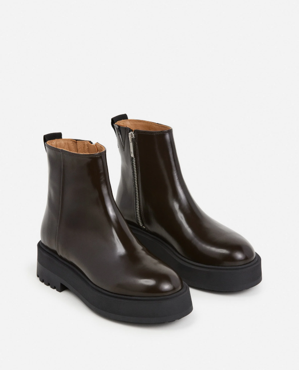 Flattered, ASSIA Leather Chocolate