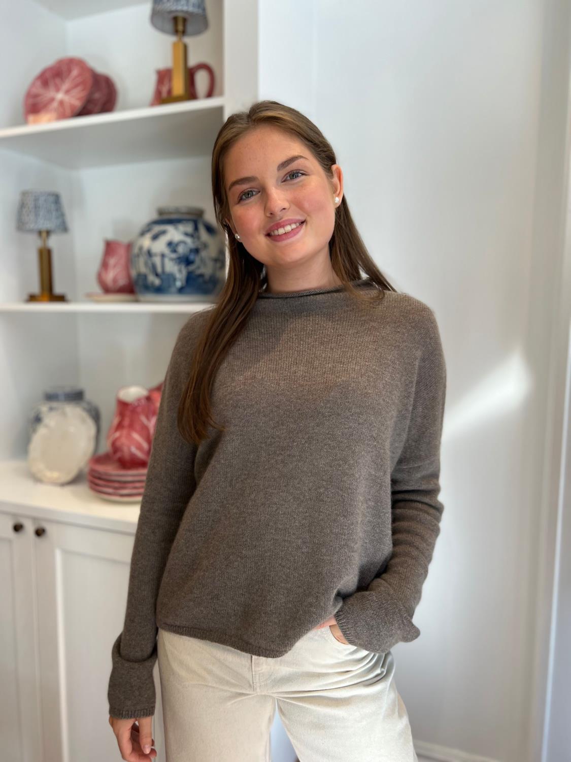 Lisa Yang, Sandy Sweater Truffle