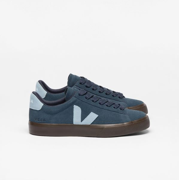 Veja, Campo bold suede nautico steel eagle