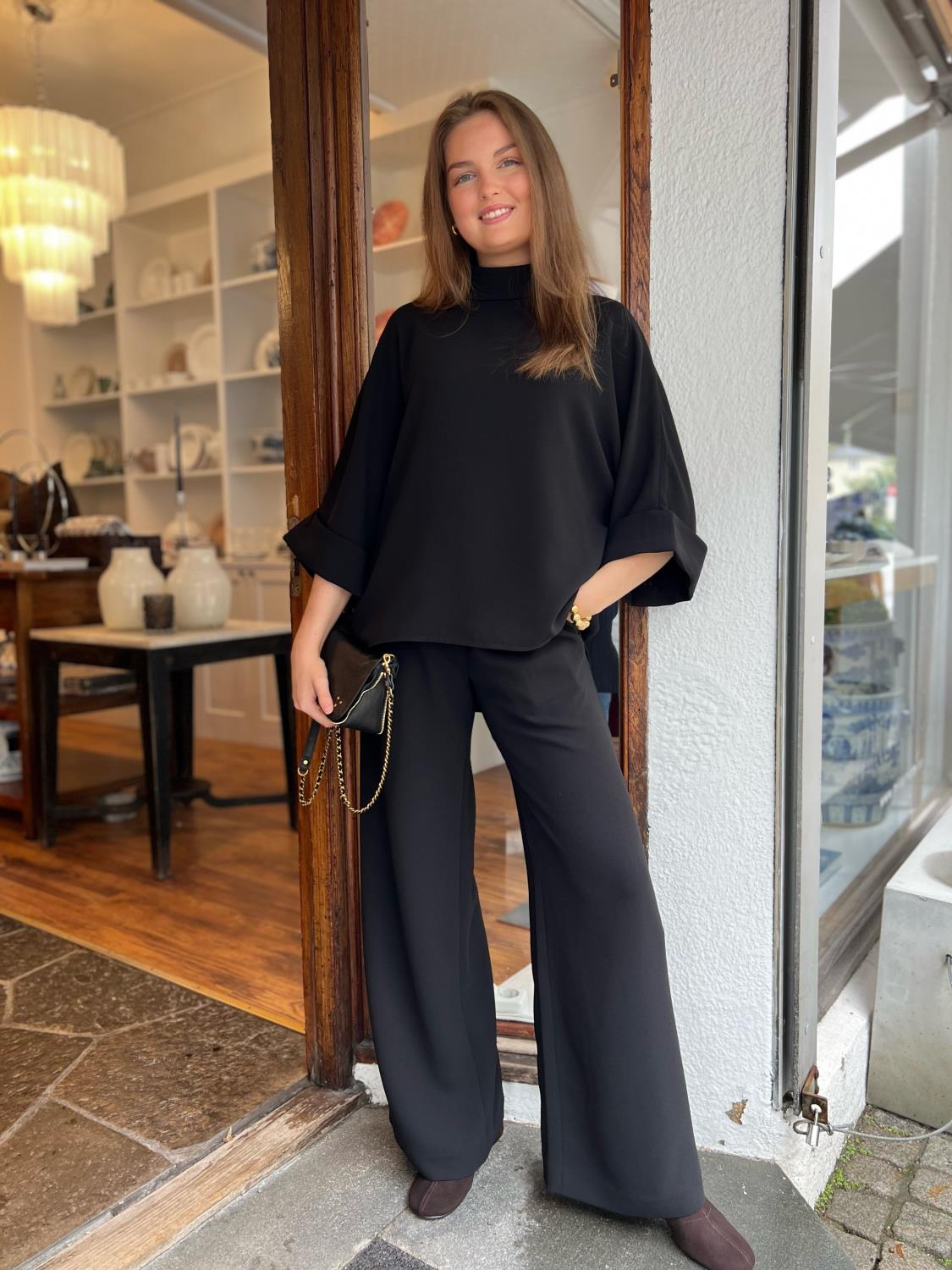 MKDT, Palmira stripe crepe georgette