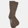 Aiayu, Cahsmere sock dark brown melange