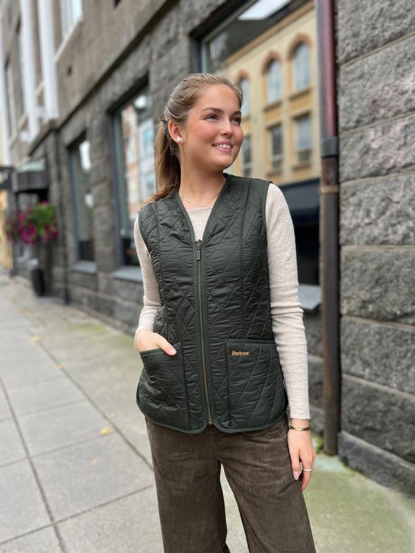 Barbour, Fleece betty liner dark olive