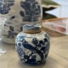 Chinoiserie krukke med lokk