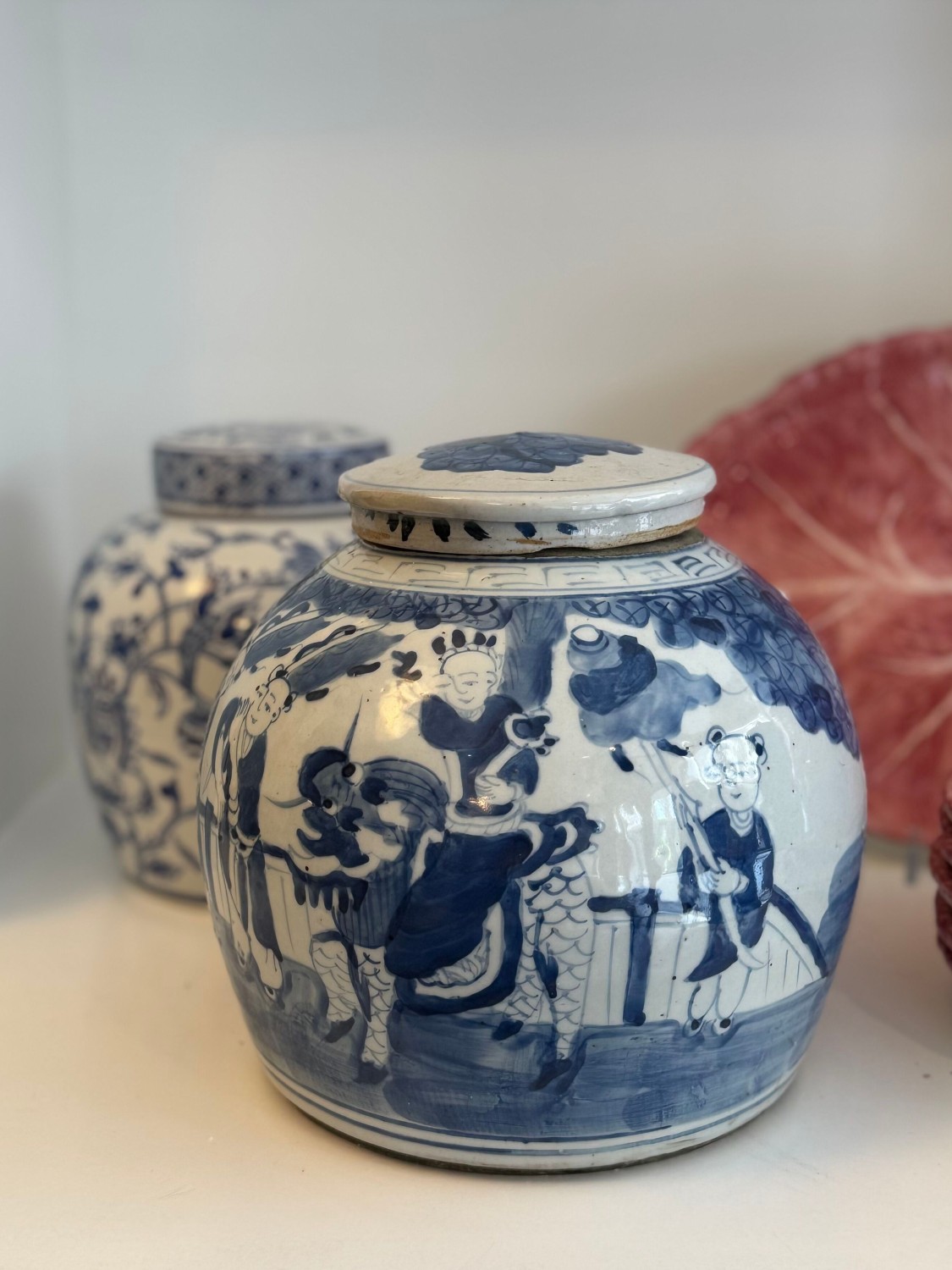 Chinoiserie Tea Jar small