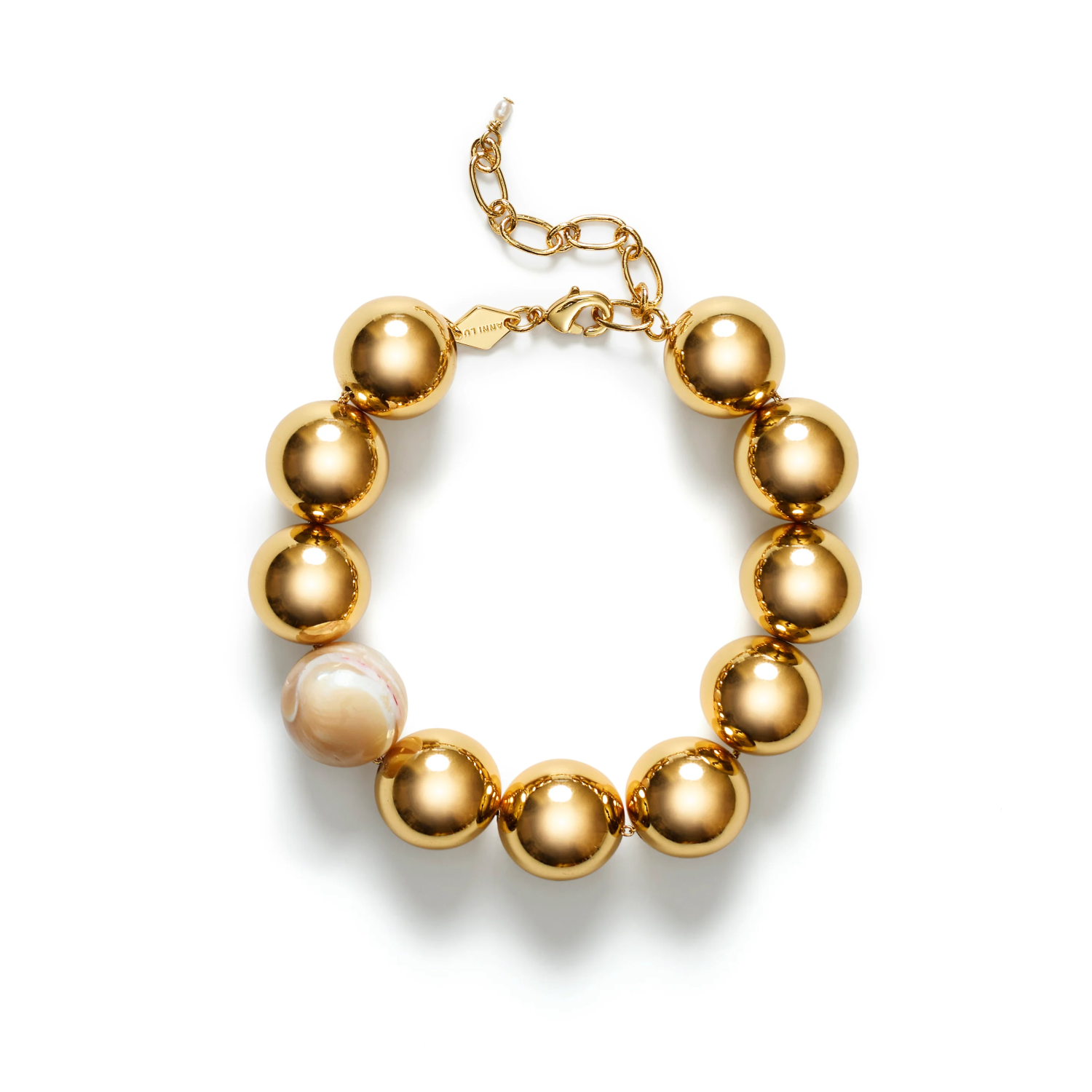 ANNI LU, Hi Ho bracelet gold