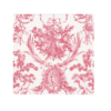 Caspari, Napkin rose romantic toile