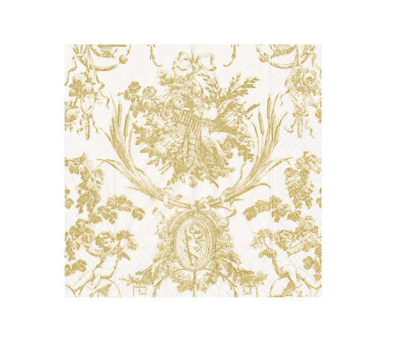 Caspari, Napkin gold romantic