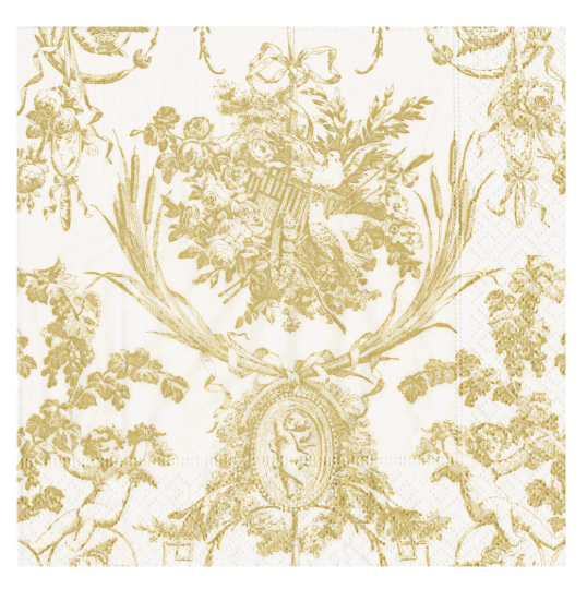 Caspari, Napkin gold romantic