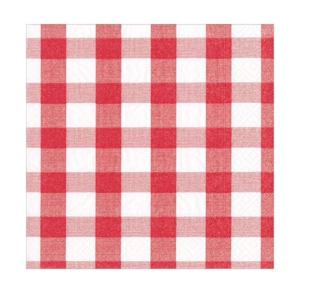 Caspari, Napkin Red Gingham