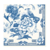 Caspari, Napkin blue & white