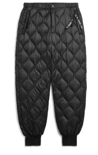 Taion, Military Down Pants Black