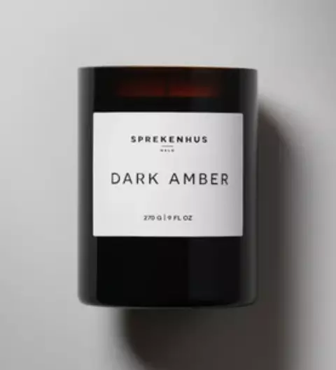 Sprekenhus, Duftlys dark amber