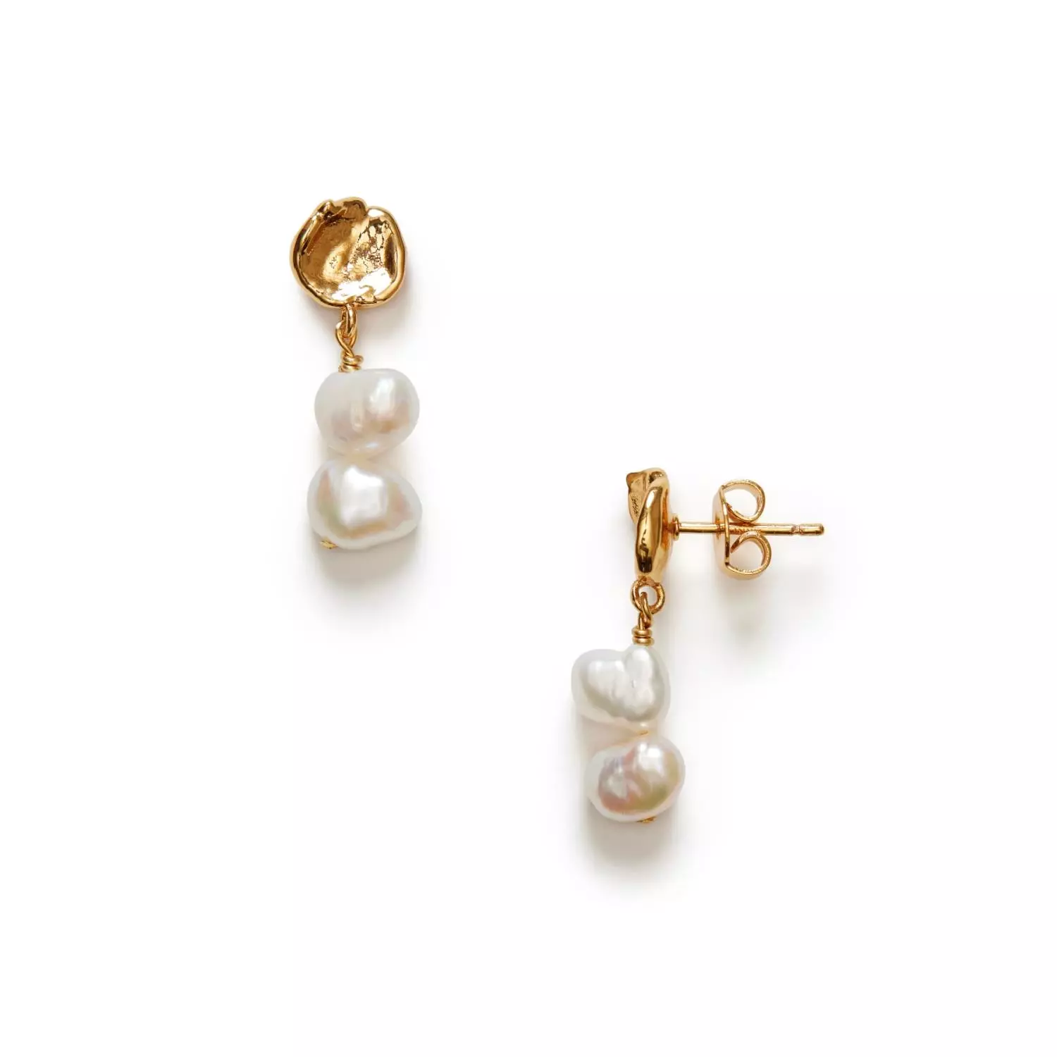 ANNI LU, Pearly Drop Earring-Short