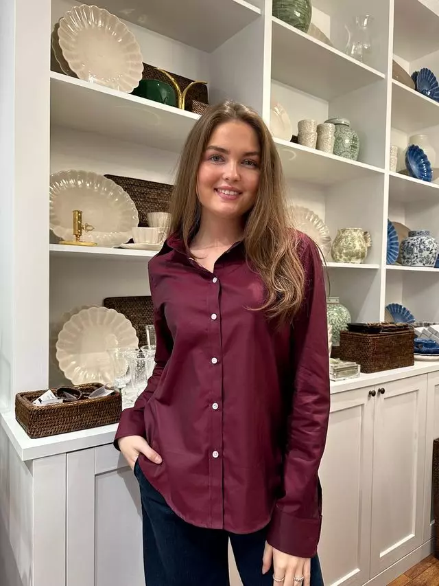 By Hazel, Kate Classic Burgundy