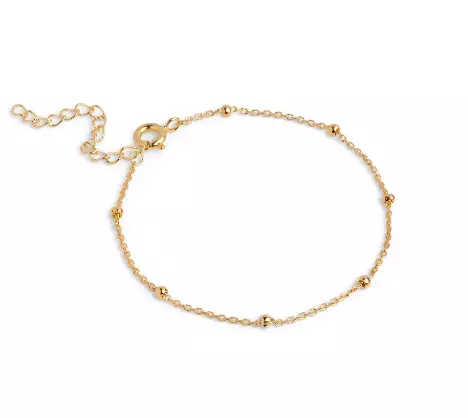 Enamel, beaded bracelet