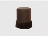 Meuble, Gigi puff Dark Brown