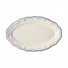 Gien, Filet Bleu Ovalt Serveringsfat