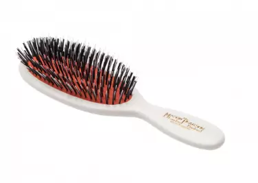 Mason Pearson, Pocket Bristle & Nylon Hairbrush BN4 White
