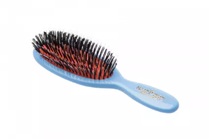 Mason Pearson, Pocket Bristle & Nylon Hairbrush BN4 Blue