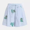Essentiel, Juste Embroidered Mini Shorts