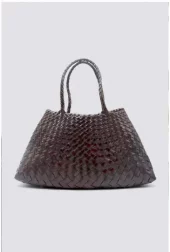 Dragon Diffusion, Santa Croce Bag Big,Dk Brown