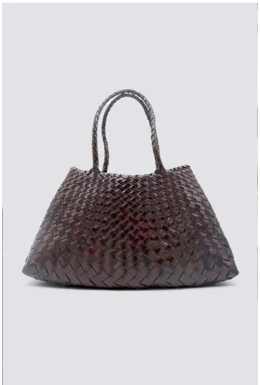Dragon Diffusion, Santa Croce Bag Big,Dk Brown