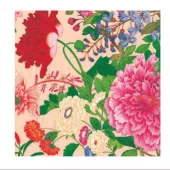 Caspari, Napkin-Shell pink a profusio