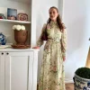 ByTimo, Organza Belt Dress Watercolour Dreams