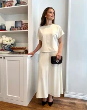 Marville Road,The Ronda Satin Skirt