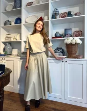 Marville Road, The Cleo Cotton Skirt