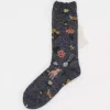 Antipast, garden flowers navy