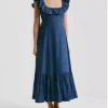 byTiMo, Denim Ruffle Dress