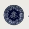 Gien, Dessert Plates Monogramme depareillees