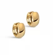 Enamel, Classic Wide Hoops