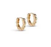 Enamel, Ball Small Hoops