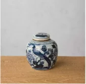 The vanilla remedy, Tea jar chinoiserie liten