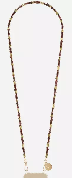 LaCoqueFrancaise, Liviya Perles Marron 120 cm