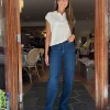 Frame, Le Slice Slim Palazzo Long