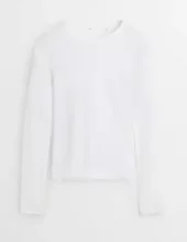 SKALL Studio, Seventies o-neck Blouse White