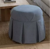 Meuble, Sophie Pouf Dusty Blue 50