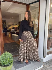 Bytimo, Striped Organza Maxi Skirt