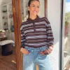 Vanessa Bruno, Chocolat/Denim Sweater